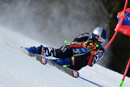 Riesenslalom: Robinson siegt - Dürr mit Riesenslalom: Robinson siegt - Dürr mit