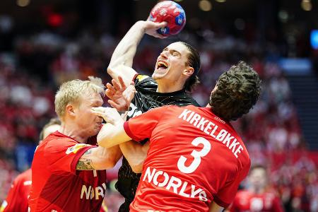 Rückschlag statt Revanche: Handballer kassieren WM-Dämpfer Rückschlag statt Revanche: Handballer kassieren WM-Dämpfer