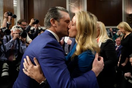 Pete Hegseth ist inzwischen mit Jennifer Rauchet verheiratet. (Archivbild)
