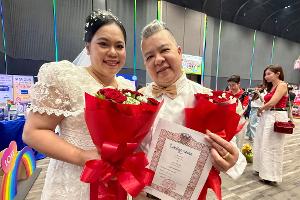 Queeres Liebesfest: Thailand feiert die "Ehe für alle"