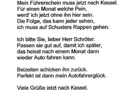 lustige Ausreden Bußgeld