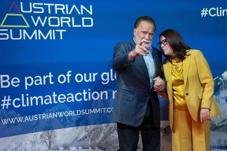 Promiauflauf in Kitzbühel: Arnold Schwarzenegger sammelt Rekordspende Promiauflauf in Kitzbühel: Arnold Schwarzenegger sammelt Rekordspende