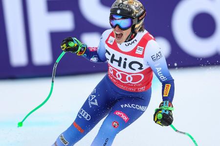 Abfahrt in Garmisch: Brignone siegt, Vonn raus Abfahrt in Garmisch: Brignone siegt, Vonn raus