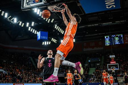 BBL: Ulm und Braunschweig erfolgreich BBL: Ulm und Braunschweig erfolgreich