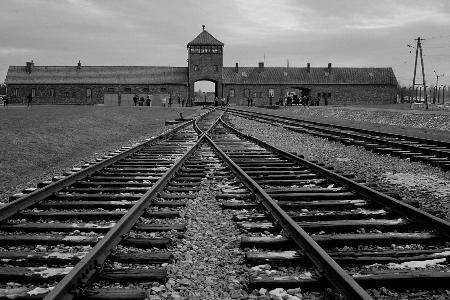 Das ehemalige NS-Vernichtungslager Auschwitz-Birkenau