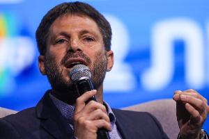 Israels rechtsextremer Finanzminister Smotrich setzt sich für eine israelische Wiederbesiedlung des Gazastreifens nach dem Krieg ein. (Archivbild)