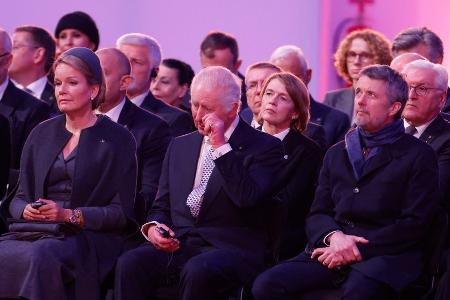 80 Jahre Auschwitz-Befreiung: König Charles zeigt sich tief berührt 80 Jahre Auschwitz-Befreiung: König Charles zeigt sich tief berührt