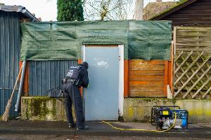 150 Beamte waren im Einsatz.