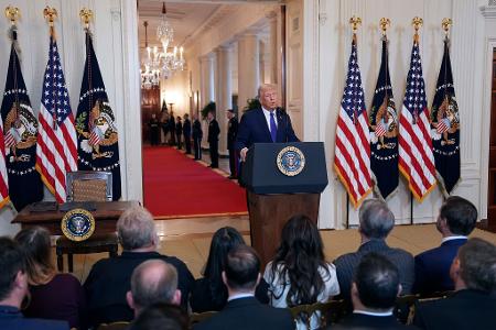 Trump beschreibt den Trump beschreibt den