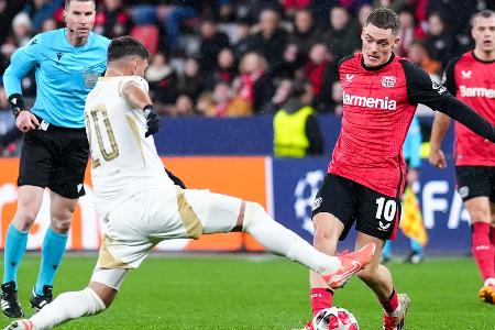 Wirtz trifft - und führt Bayer ins Achtelfinale