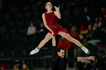 Eiskunstlauf-EM: Hase/Volodin holen Gold Eiskunstlauf-EM: Hase/Volodin holen Gold