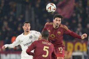 Keine Punkte in Rom: Frankfurt dennoch im Achtelfinale