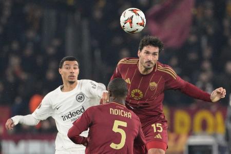 Keine Punkte in Rom: Frankfurt dennoch im Achtelfinale