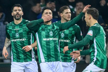 Trotz Doppel-Platzverweis: Werder feiert ersten Sieg in 2025 Trotz Doppel-Platzverweis: Werder feiert ersten Sieg in 2025