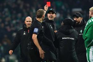 Werner reumütig nach Roter Karte: "Sechs minus"