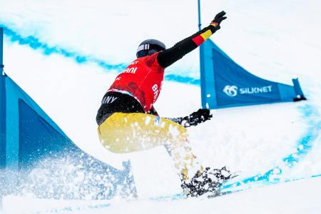 Keine Top-Platzierung für Snowboardcrosser Keine Top-Platzierung für Snowboardcrosser
