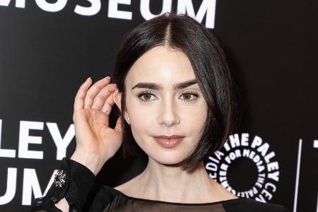 Per Leihmutterschaft: Lily Collins ist erstmals Mutter geworden Per Leihmutterschaft: Lily Collins ist erstmals Mutter geworden