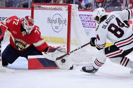 NHL: Chicago trifft nach sieben Sekunden und verliert NHL: Chicago trifft nach sieben Sekunden und verliert