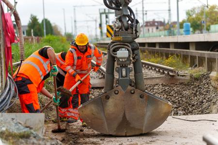 Während der Bauarbeiten werden die jeweiligen Strecken für mehrere Monate gesperrt. (Archivbild)