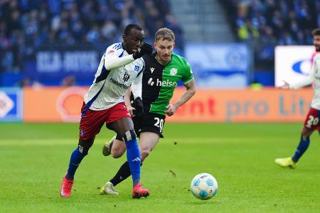 Dompé rettet dem HSV einen Punkt gegen Hannover Dompé rettet dem HSV einen Punkt gegen Hannover