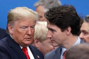 Keine Freunde, aber Nachbarn: Trump und Trudeau