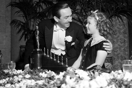 Shirley Temple und Walt Disney