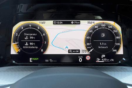 VW Golf 8.5 1.5 eTSI, Kombiinstrument