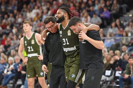 Basketball: Nur leichtere Knieverletzung bei Bayerns Booker Basketball: Nur leichtere Knieverletzung bei Bayerns Booker