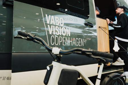 Vabo Vision Copenhagen auf der CMT 2025 Schrift Detail