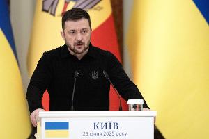Der ukrainische Präsident Wolodymyr Selenskyj will mehr Zugriff auf die im Westen eingefrorenen Milliarden aus russischem Staatsvermögen. (Archivbild)