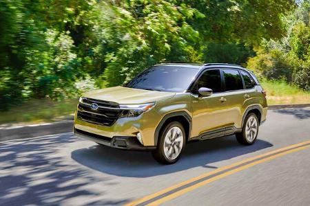 02/2025 Subaru Forester 2.5 Hybrid und Wilderness USA