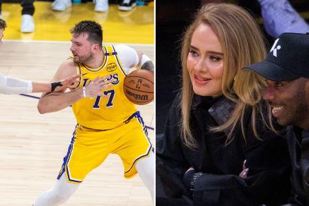 Mega-Starauflauf bei der Lakers-Premiere von NBA-Star Luka Dončić Mega-Starauflauf bei der Lakers-Premiere von NBA-Star Luka Dončić