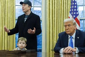 Im Oval Office: Elon Musks Sohn stiehlt Donald Trump die Show