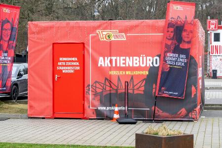 Union Berlin: Kapital für Stadion AG auf 30 Millionen erhöht Union Berlin: Kapital für Stadion AG auf 30 Millionen erhöht