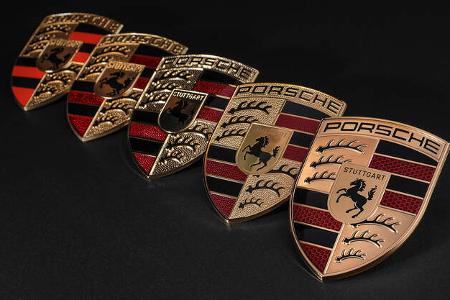 Neues Porsche Wappen Logo Emblem 2023 Neues Porsche Wappen Logo Emblem 2023