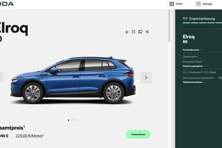 02/2025 Skoda Elroq Konfigurator 02/2025 Skoda Elroq Konfigurator
