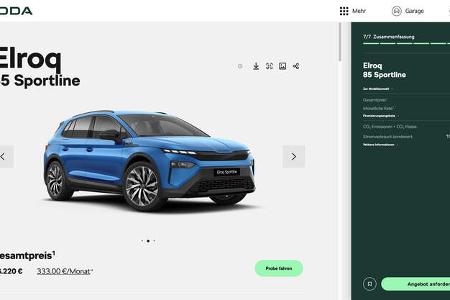 02/2025 Skoda Elroq Konfigurator