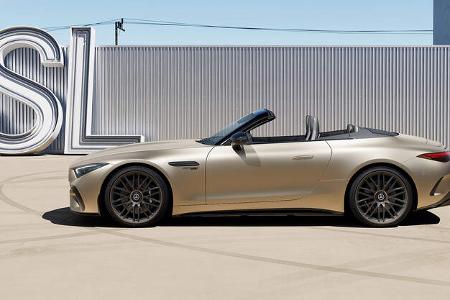 Mercedes-AMG SL 63 Manufaktur Golden Coast Sondermodell Mercedes-AMG SL 63 Manufaktur Golden Coast Sondermodell