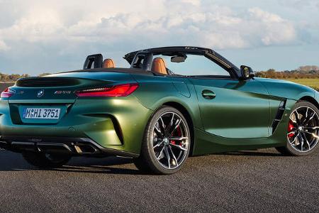 BMW Z4 Edition Pure Impulse (2024) Handschalter-Sondermodell Europa Frozen Deep Green Metallic 
