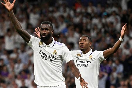 Real: Rüdiger und Alaba gegen City wieder dabei Real: Rüdiger und Alaba gegen City wieder dabei