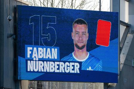 Darmstadts Nürnberger für acht Spiele gesperrt Darmstadts Nürnberger für acht Spiele gesperrt