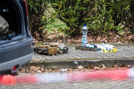 Der Soldat räumte vor Gericht ein, sich wie bei einem Bundeswehreinsatz mit Waffen und Proviant versorgt zu haben. (Archivbild)