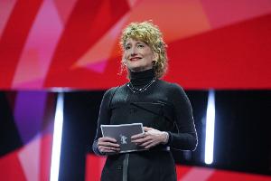 Tricia Tuttle leitet die Berlinale zum ersten Mal. 