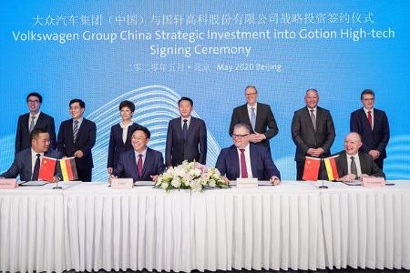 VW Partnerschaft Gotion China