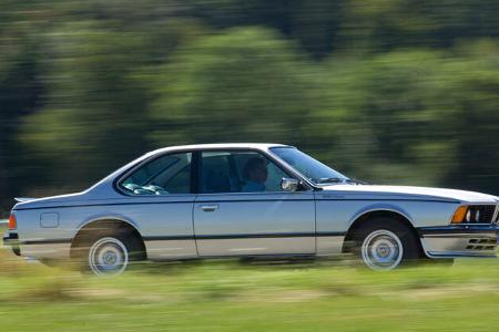 BMW 635 CSi, Seitenansicht
