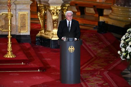 Bundespräsident Steinmeier würdigt seinen gestorbenen Vorgänger Köhler als 