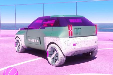 Fiat Panda Elektro Konzept 02/24