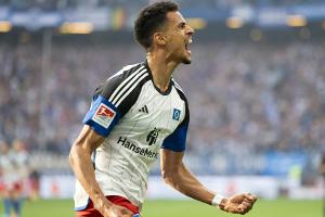 HSV: Glatzel zurück im Mannschaftstraining