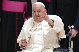 Seit Freitag wird Papst Franziskus in einer Klinik behandelt. (Archivbild)