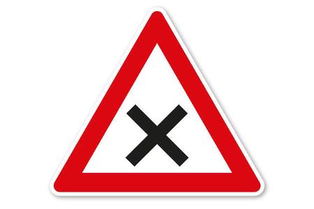 Verkehrszeichen 102 